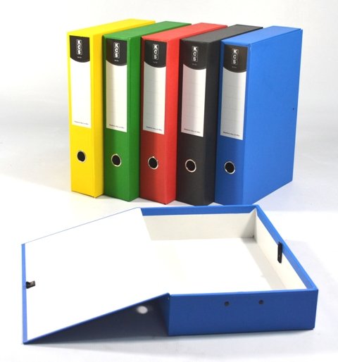 Box File Foolscap Yellow